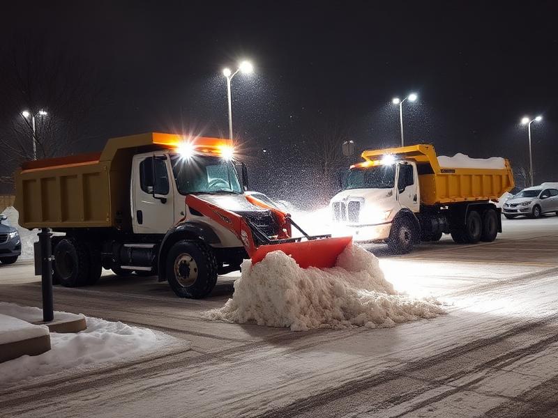 Déneigement commercial